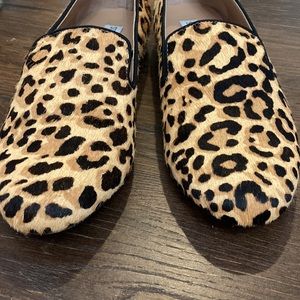 Steve Madden Animal Print Loafers 8.5M